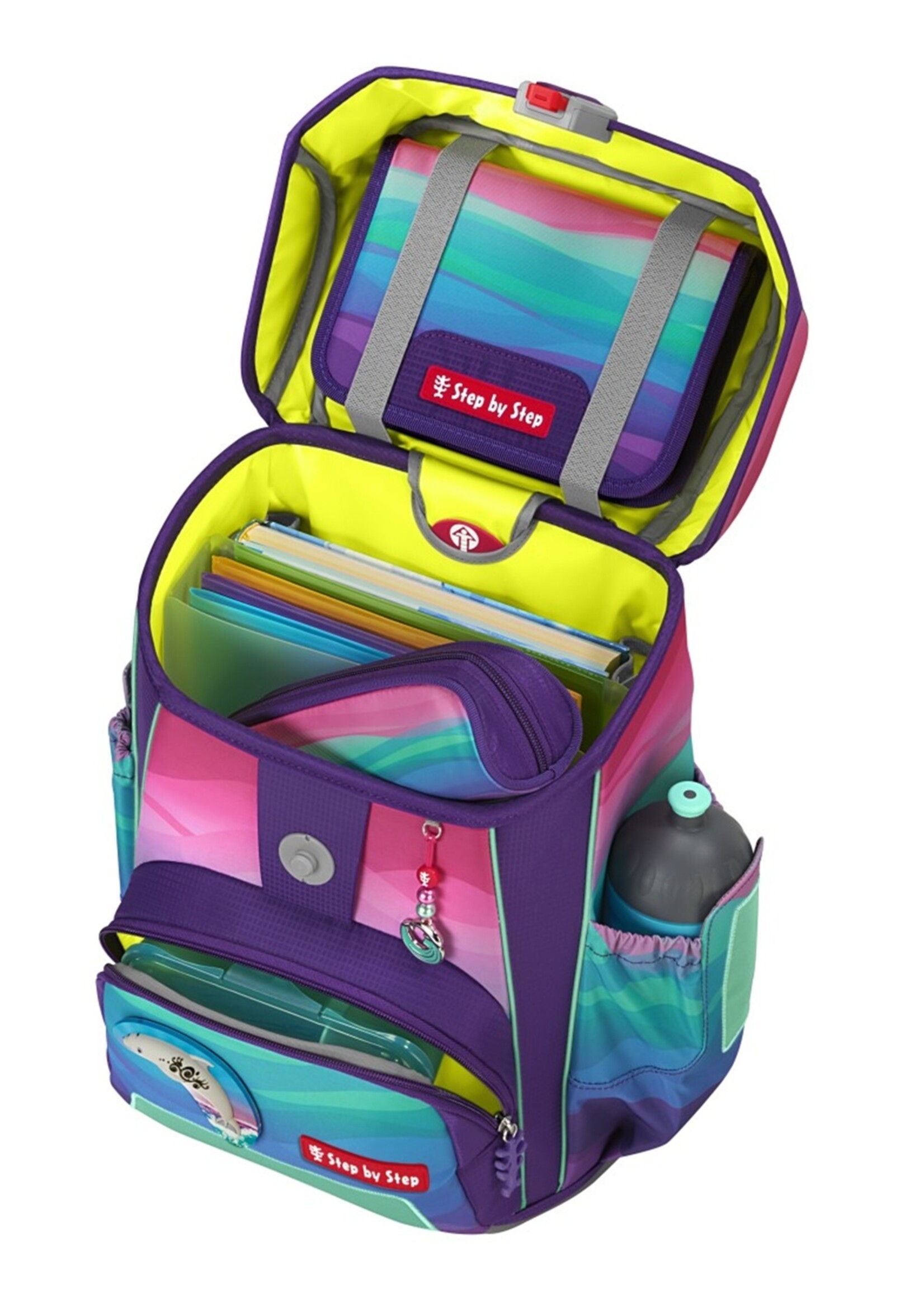 Step by Step Schultaschen-Set CLOUD OCEAN Dolphin Lana