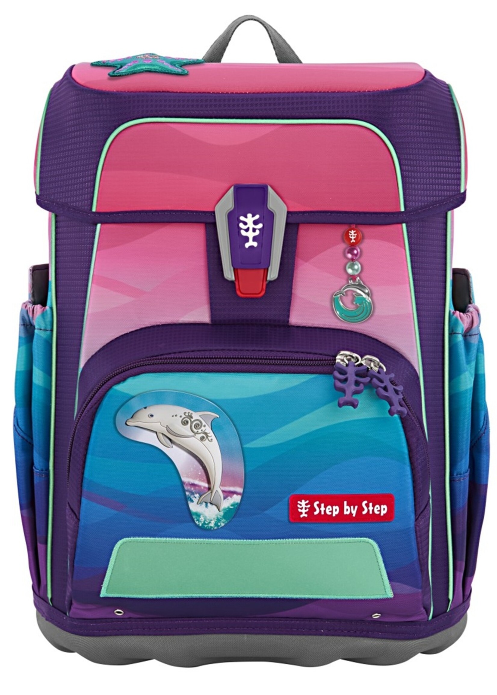 Step by Step Schultaschen-Set CLOUD OCEAN Dolphin Lana