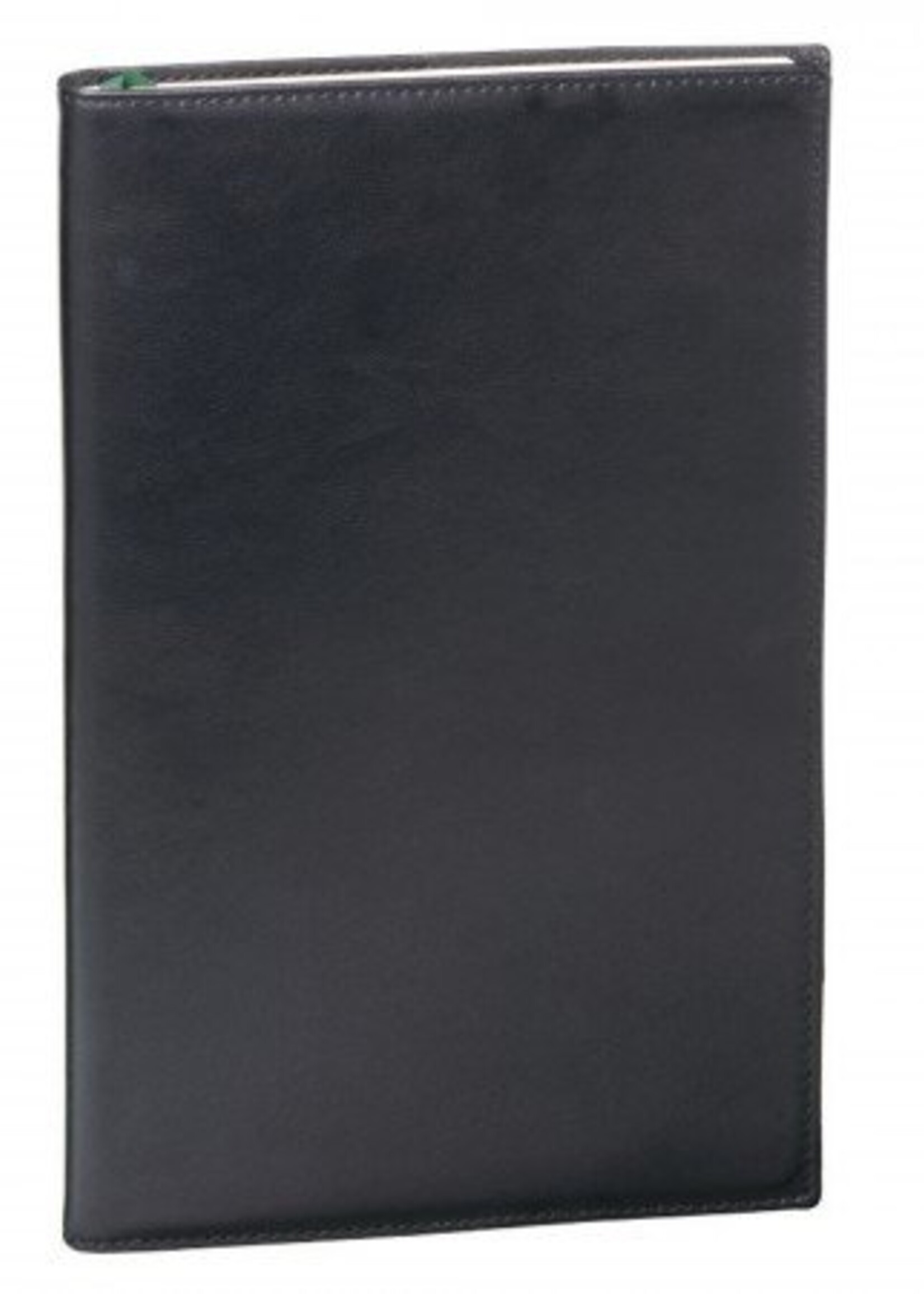 Quo Vadis MINISTER PRESTIGE MONTEBELLO Lederkalender schwarz A5 1W/2S