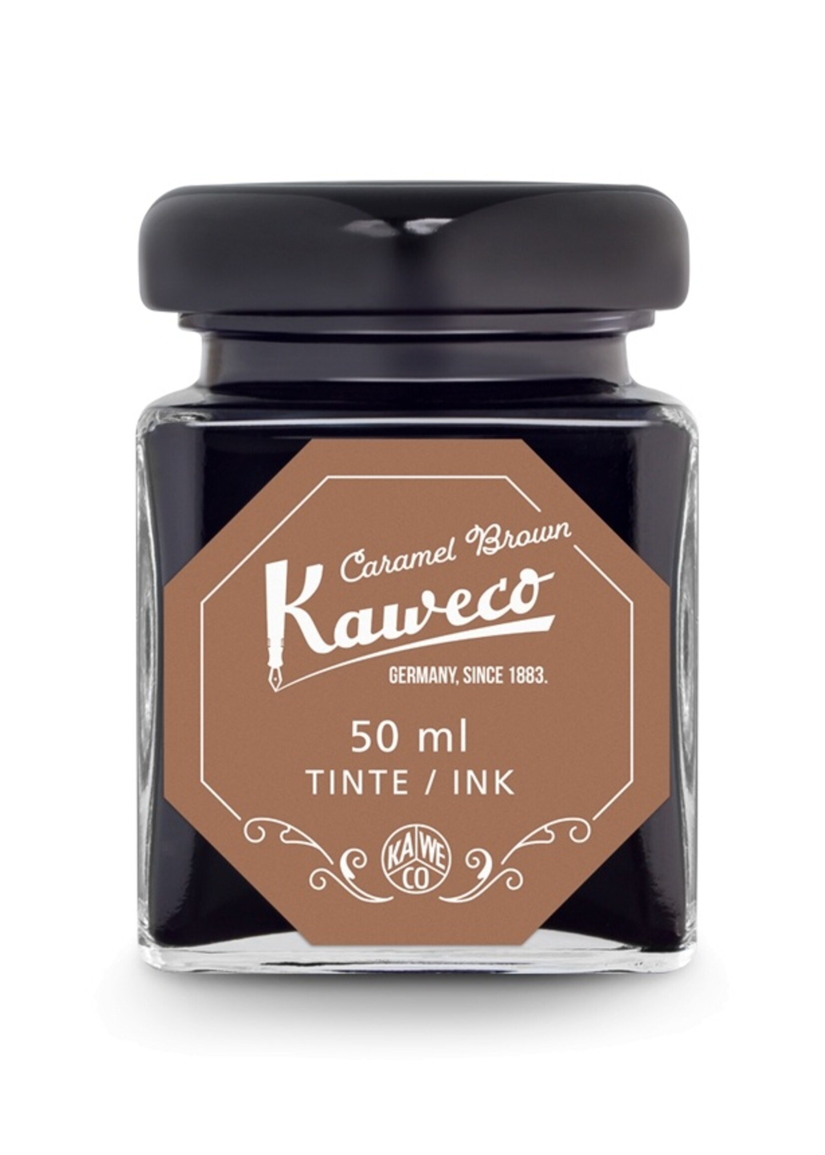 Kaweco Kaweco Tintenglas Karamellbraun 50 ml