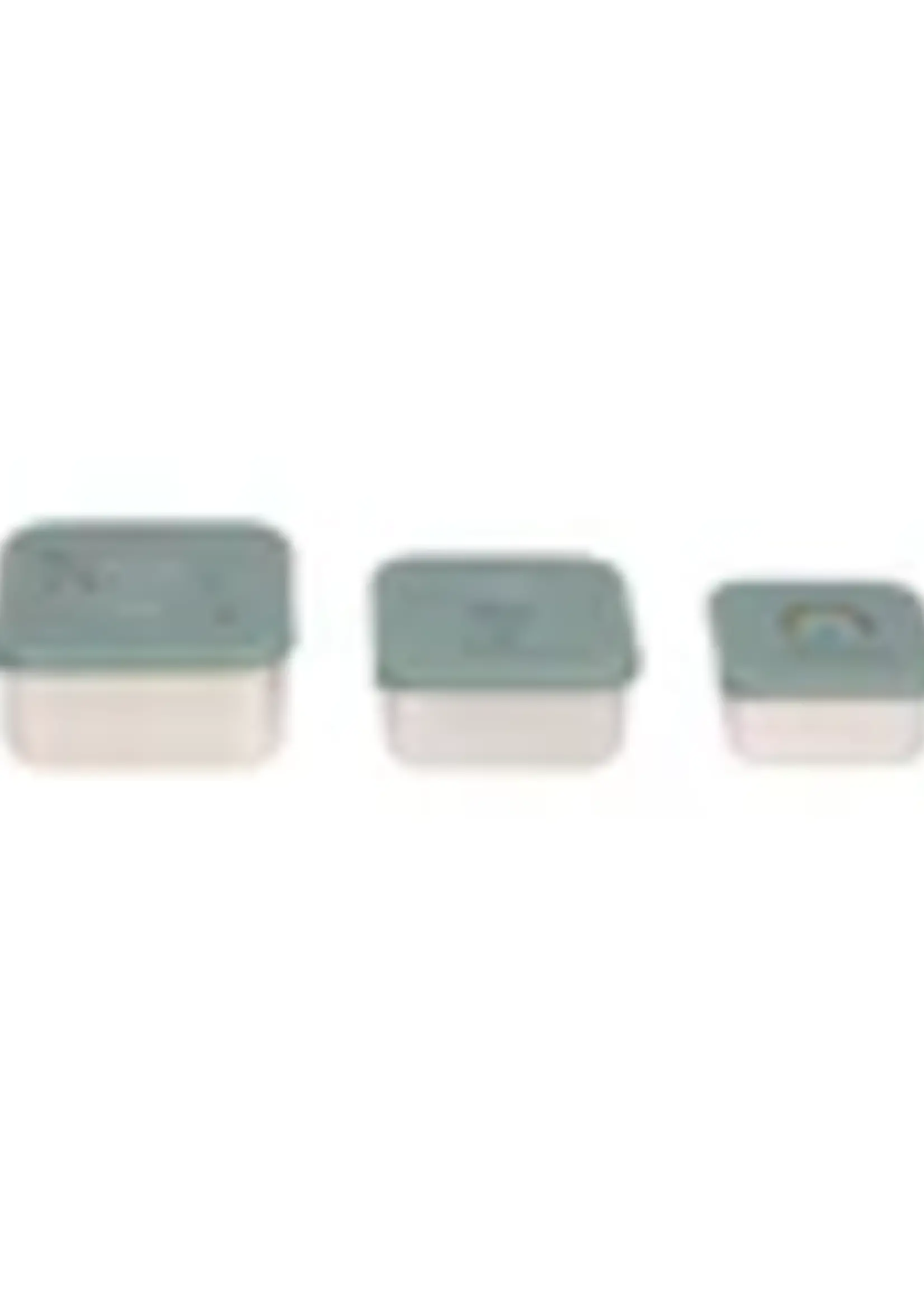 Lässig Fashion Snackbox Stainless Steel 3 pcs