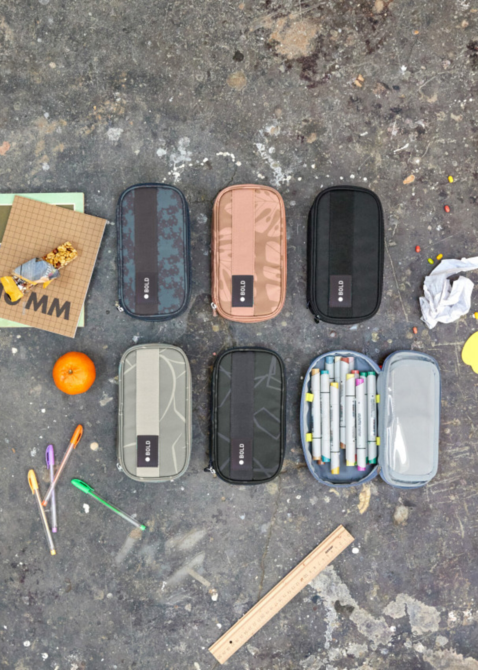 Lässig Fashion School Spacy Pencil Case Bold