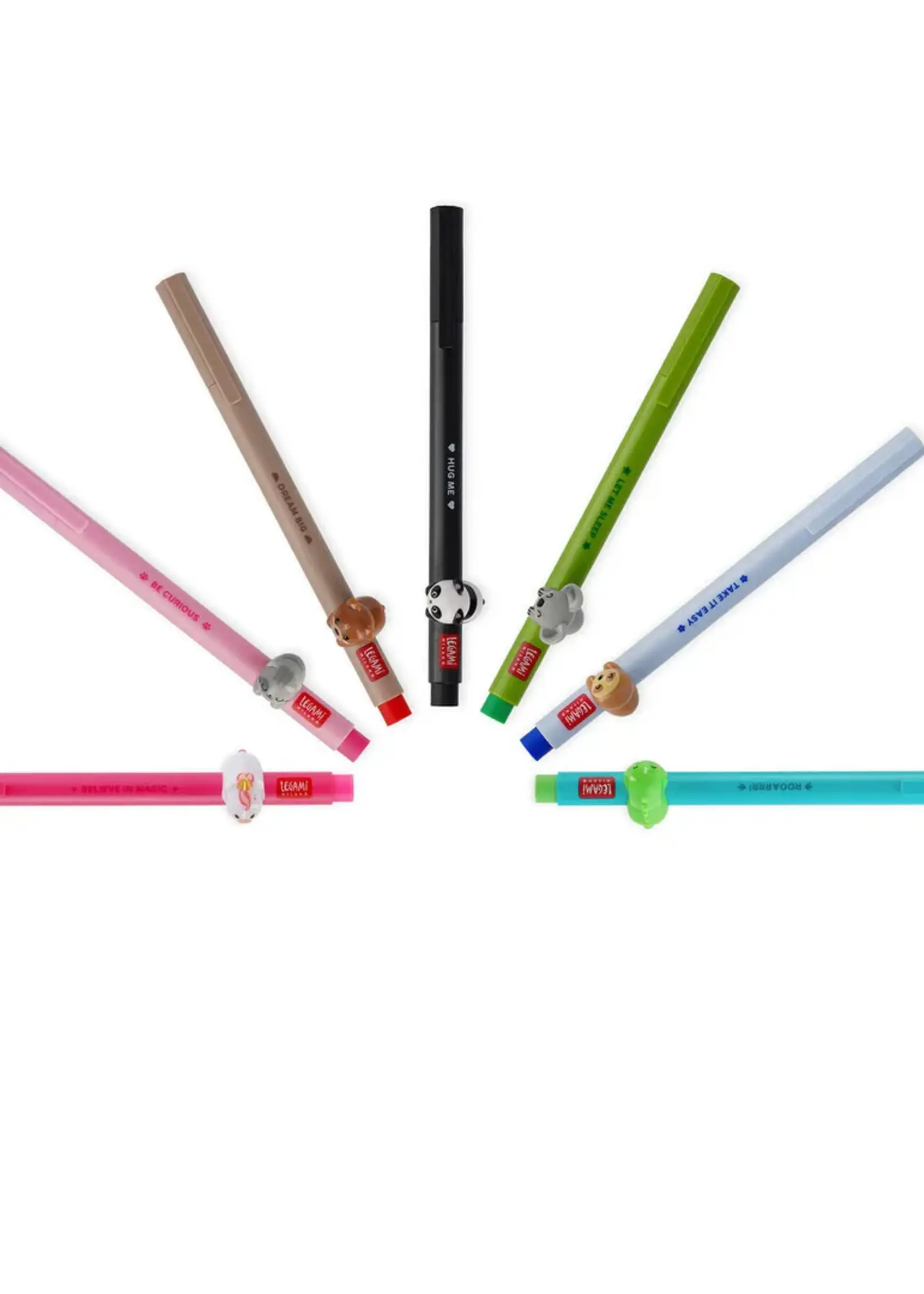 LEGAMI GEL PEN WITH ANIMAL DECORATION