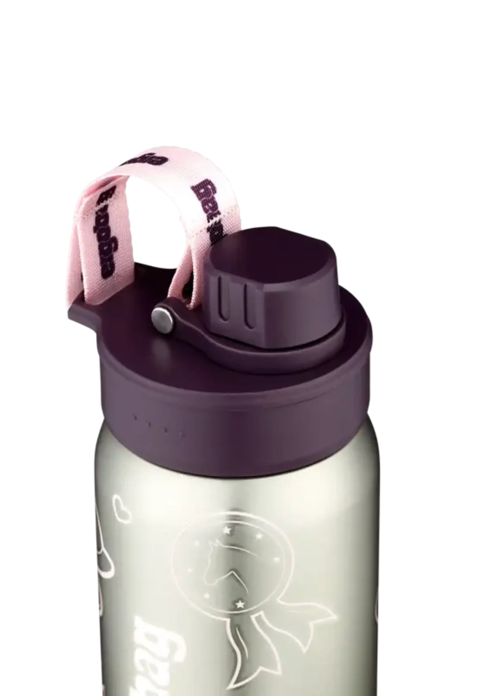 ERGOBAG Edelstahl Trinkflasche Lila
