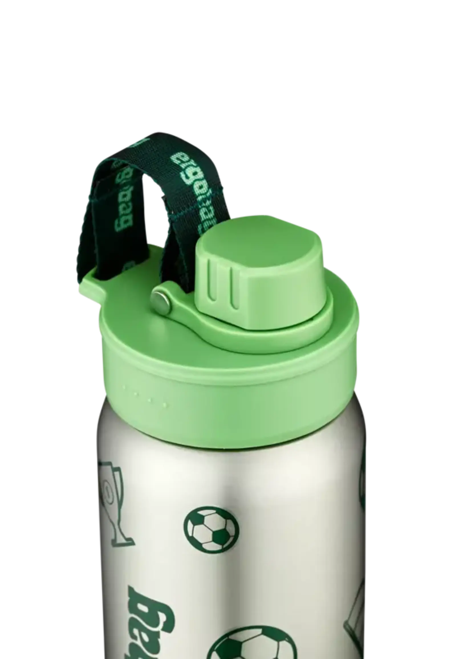 ERGOBAG Edelstahl Trinkflasche grün