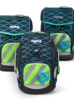 ERGOBAG Fluo-Zip Set mit Reflektorstre