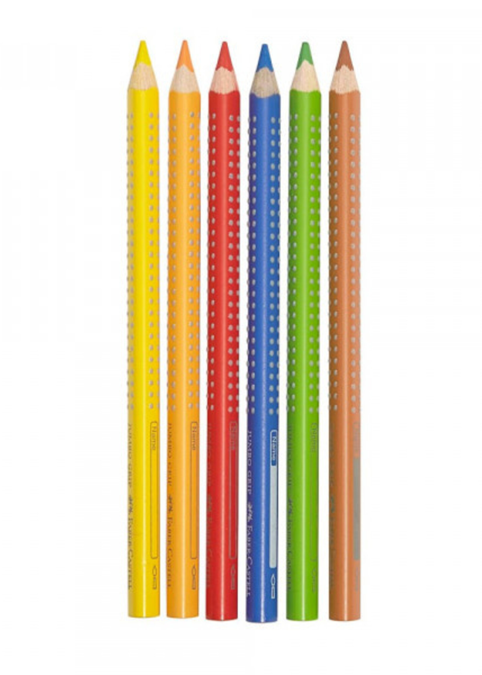 Faber-Castell Jumbo Grip 6 Farbstifte