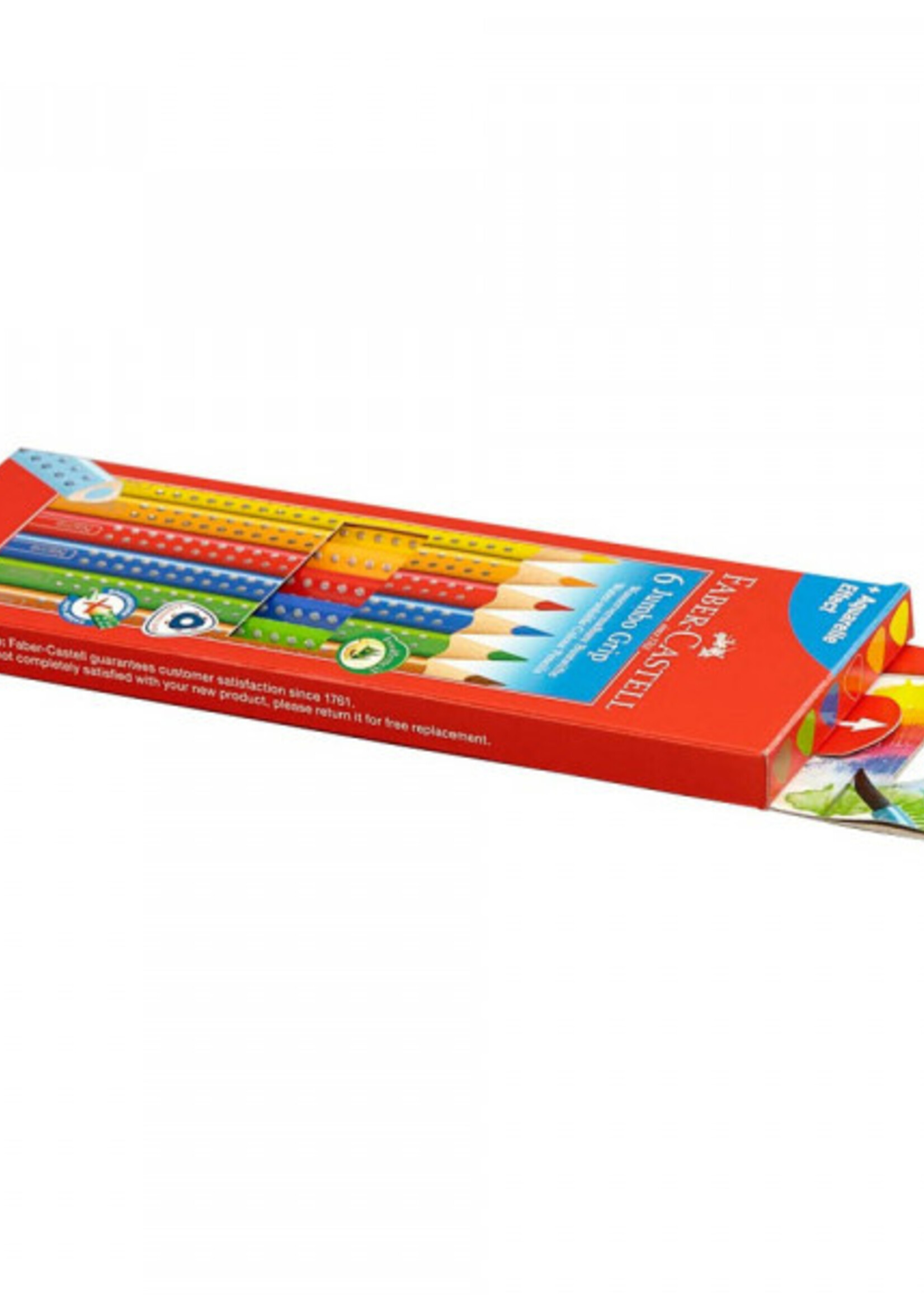 Faber-Castell Jumbo Grip 6 Farbstifte