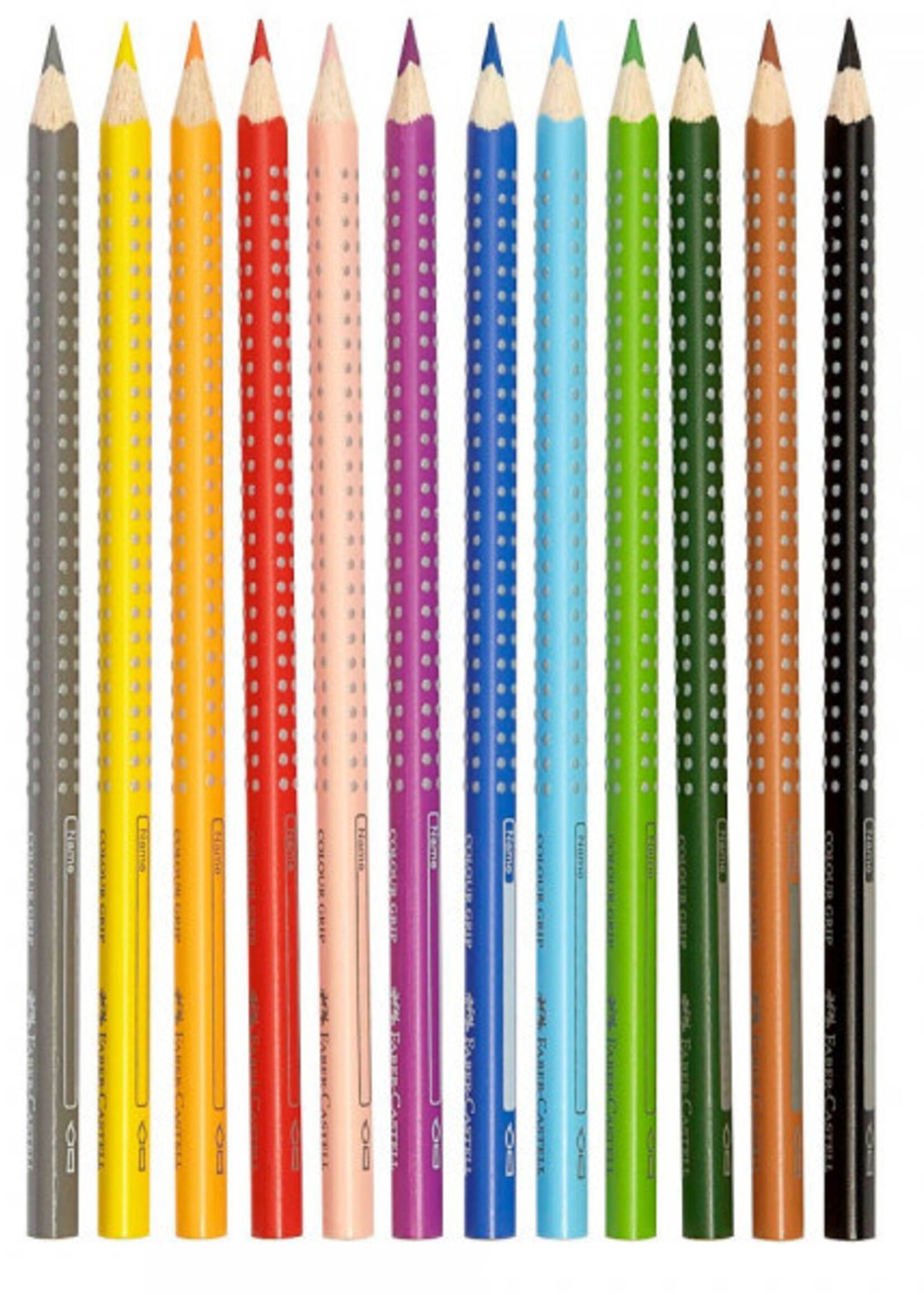 Faber-Castell Faber-Castell Buntstift Colour GRIP 12 St./Pack.