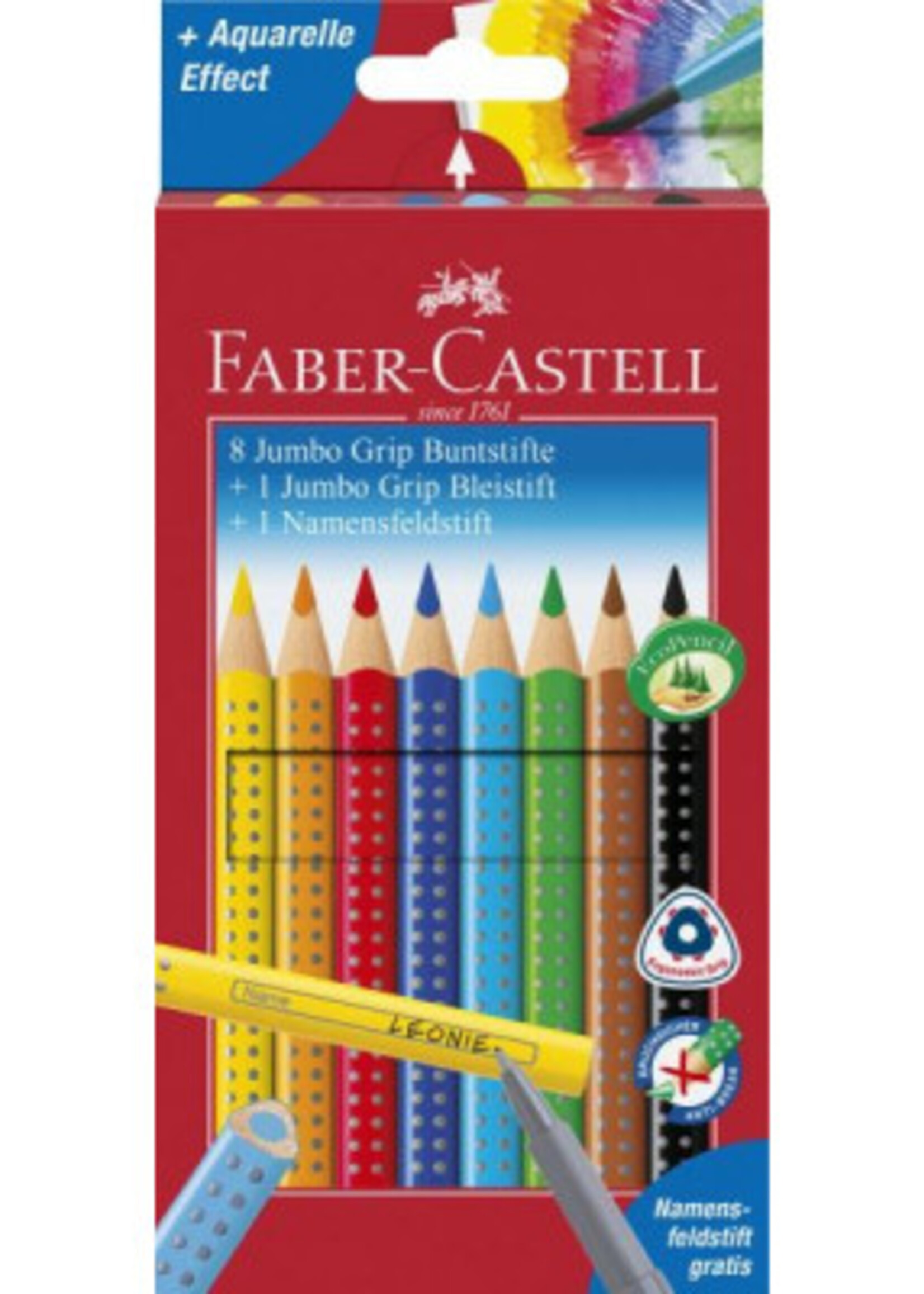 Faber-Castell FC Jumbo GRIP 8-er+1+1