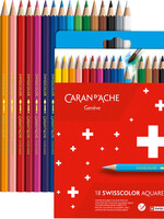 Caran d'Ache SWISSCOLOR Kart. WASSERf.Stift