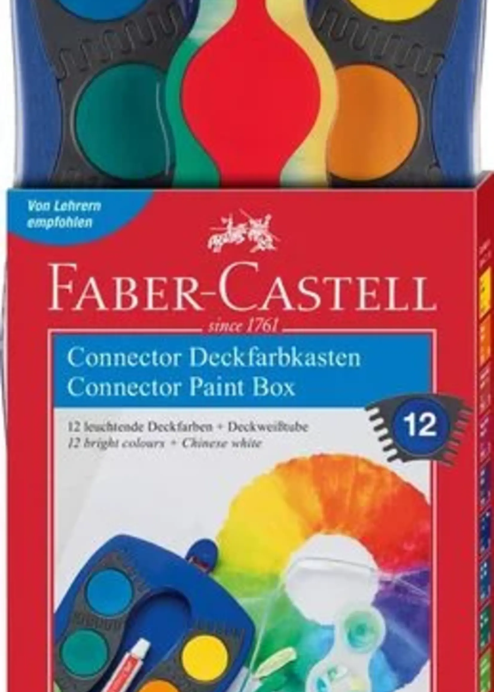 Faber-Castell Malkasten CONNECTOR 12-er