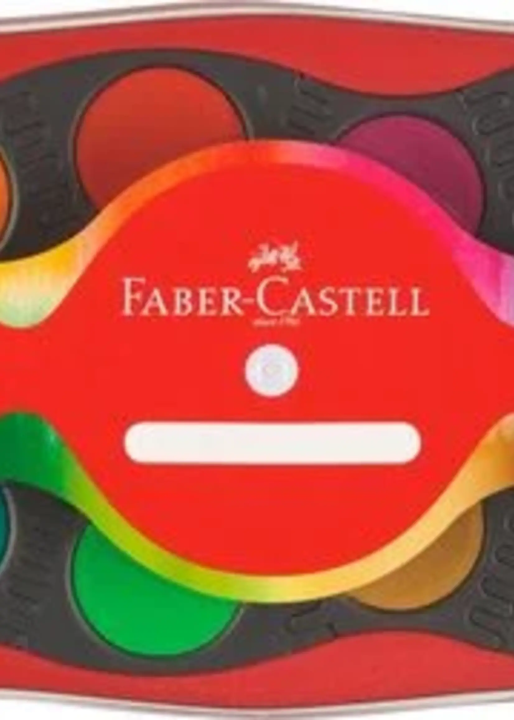 Faber-Castell Faber C. Farbkasten Connector 12 Farbe rot