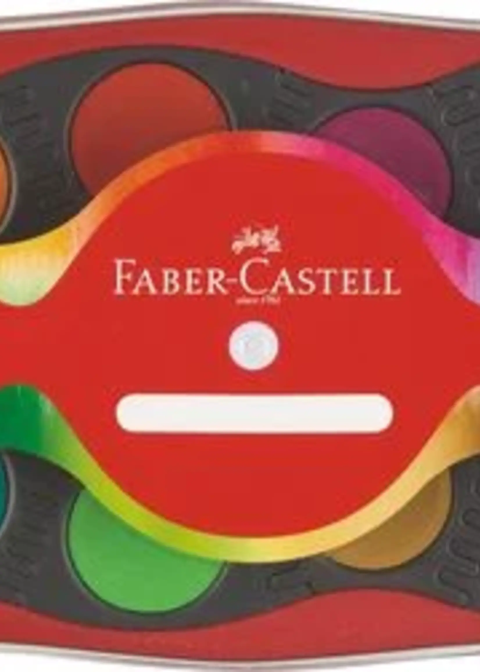 Faber-Castell Faber C. Farbkasten Connector 12 Farbe rot