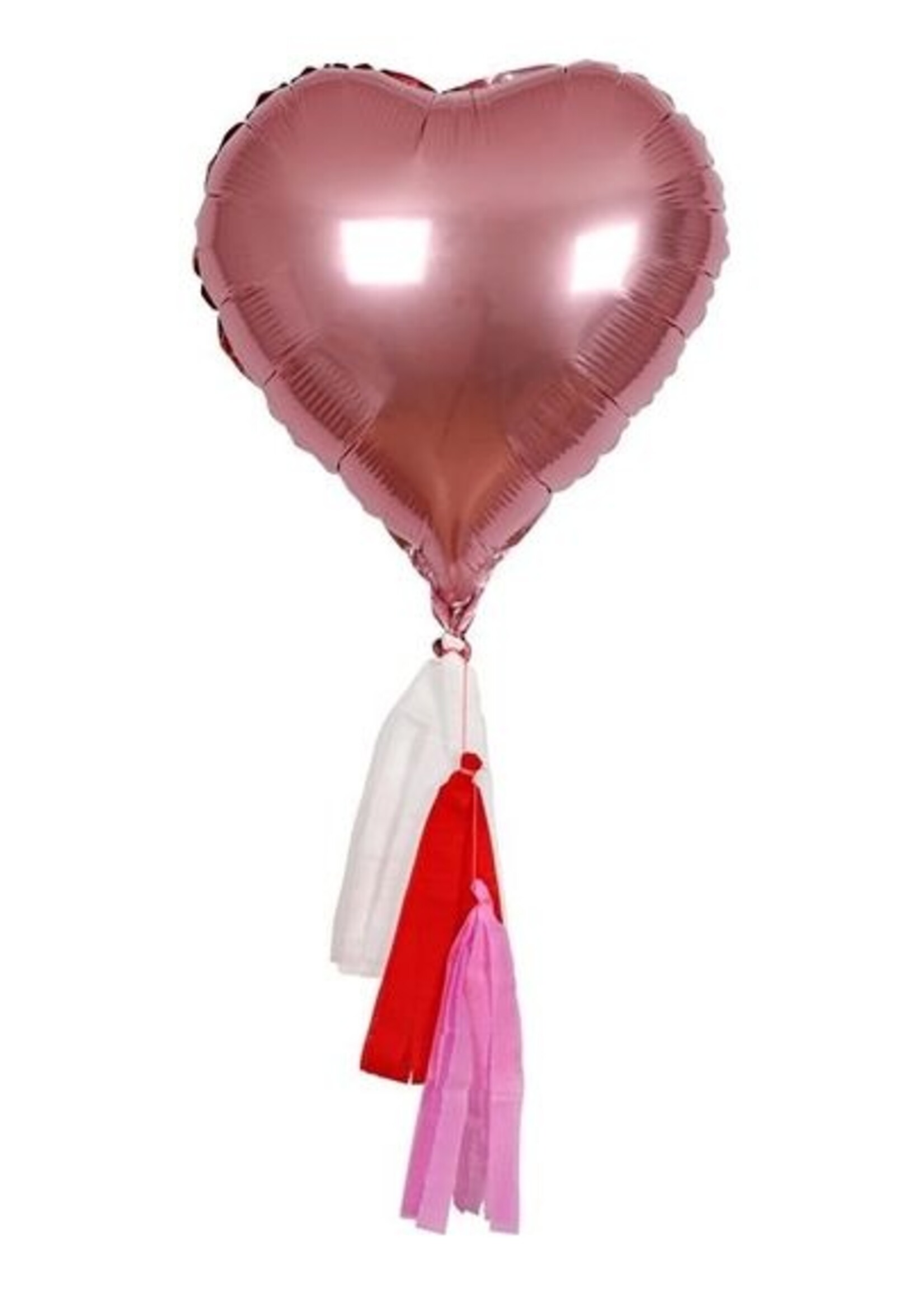 Meri Meri Pink Heart Foil Balloons