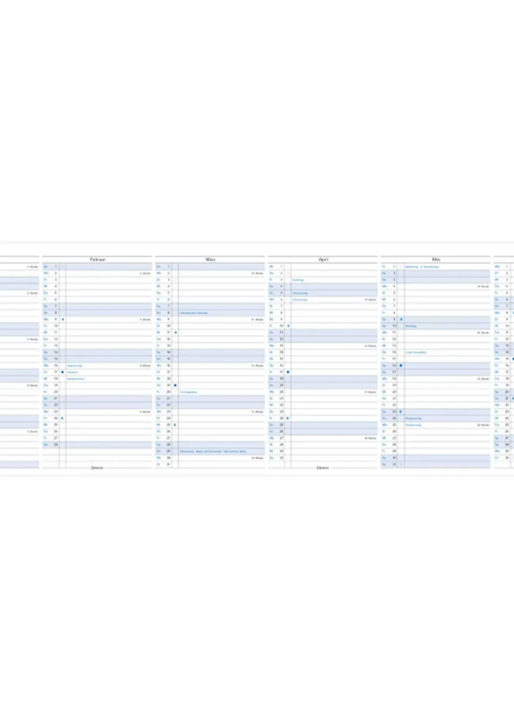 Filofax FILOFAX Kalendereinlage 2026 Personal Jahresplaner weiss deutsch