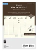 Filofax A5 1W/2S cotton cream (M)2025