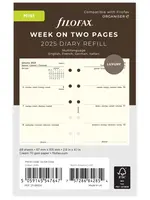 Filofax MIN 1W/2S cotton cr.(M)2025