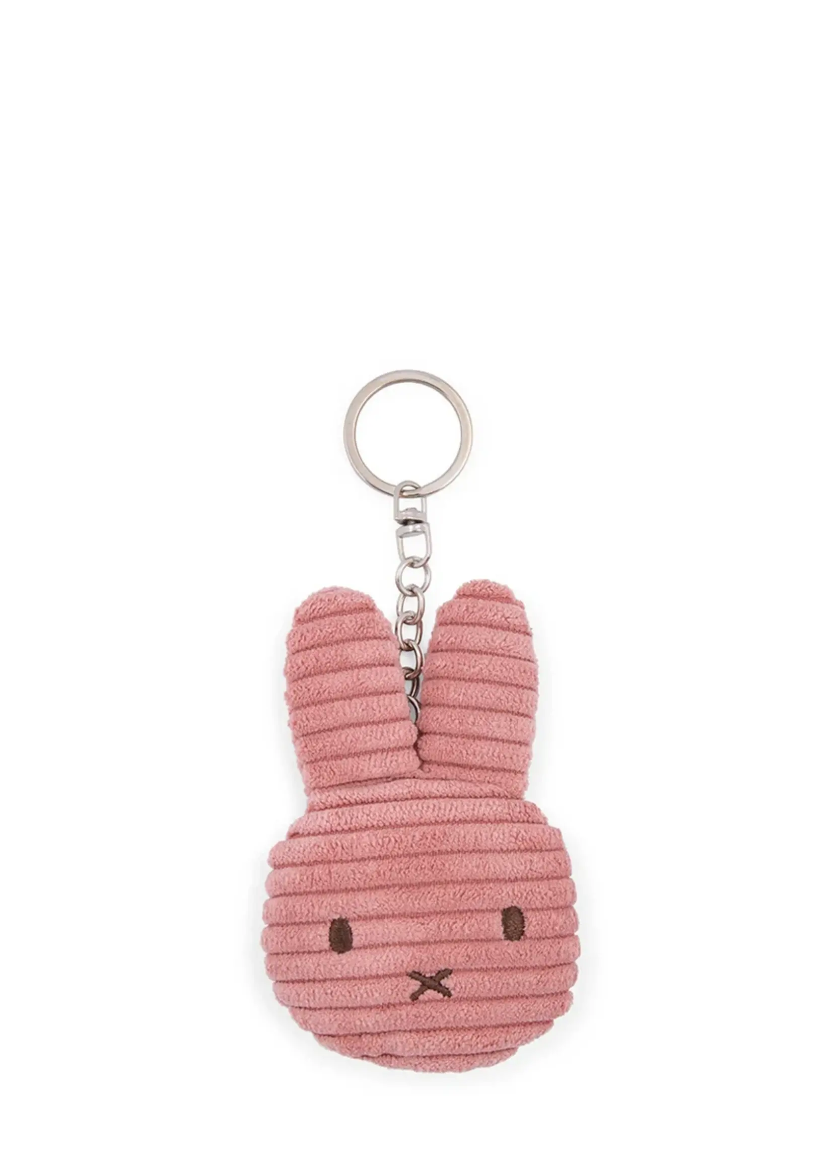 Bon Ton Toys MIFFY FLAT KEYCHAIN ECO CORDUROY | DUSTY ROSE