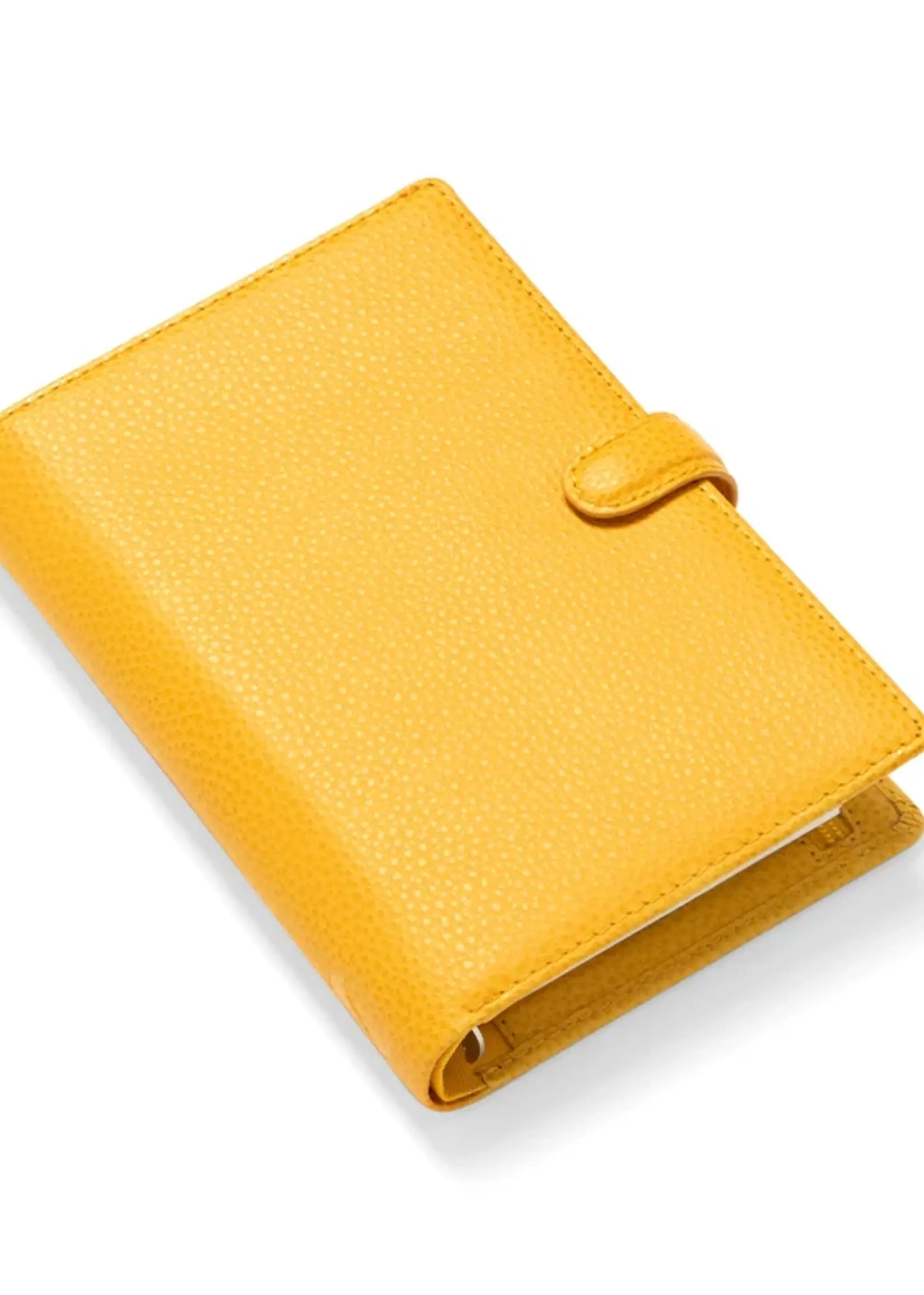 Filofax Finsbury Personal Organiser Mustard