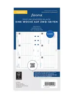 Filofax PER 1W/2S. horiz.(D)2025