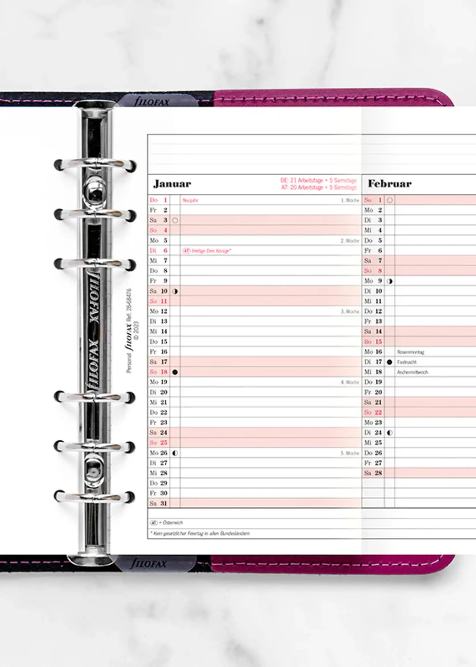 Filofax PER Prof.Jahrespl. (D)2026