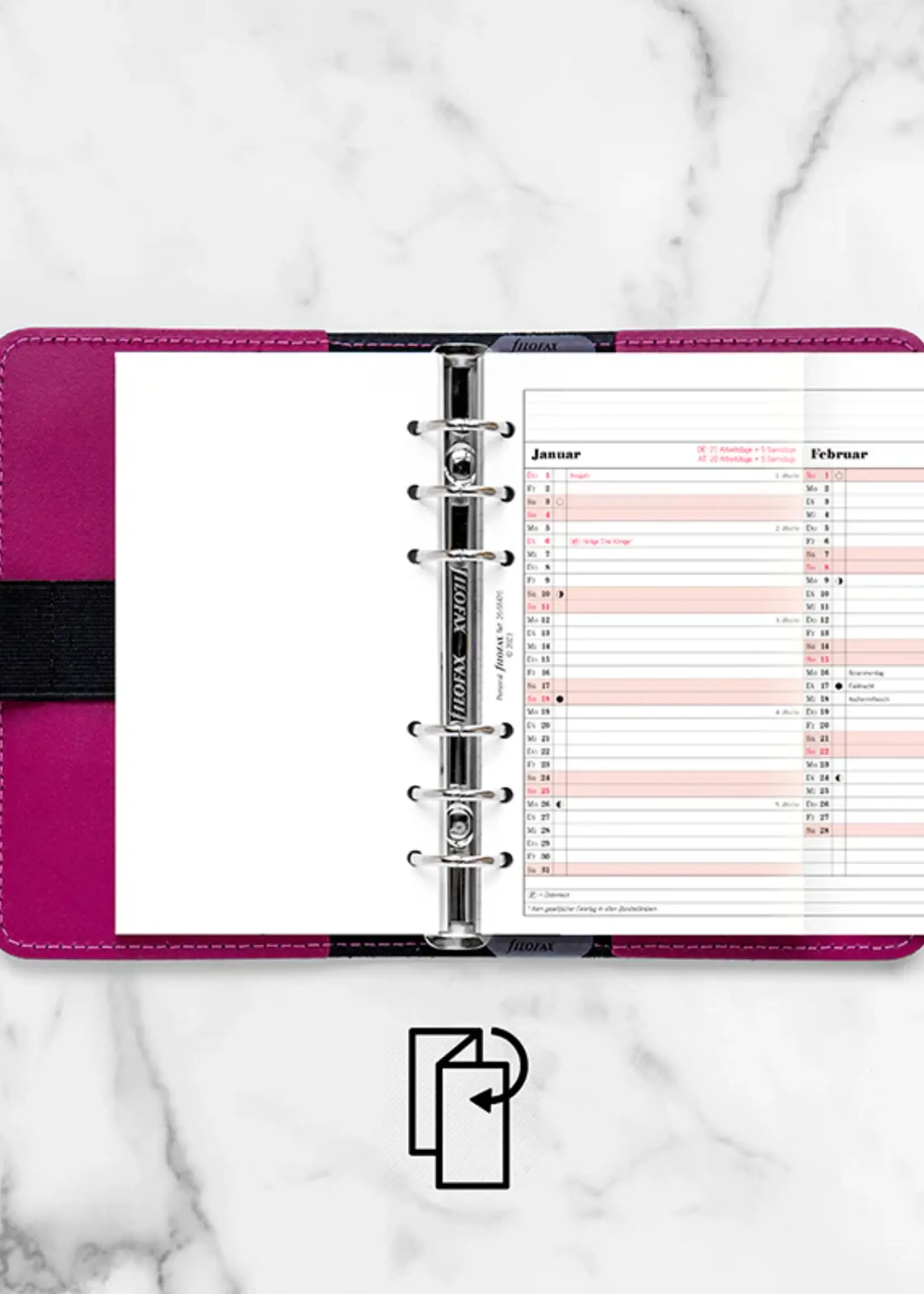 Filofax PER Prof.Jahrespl. (D)2026