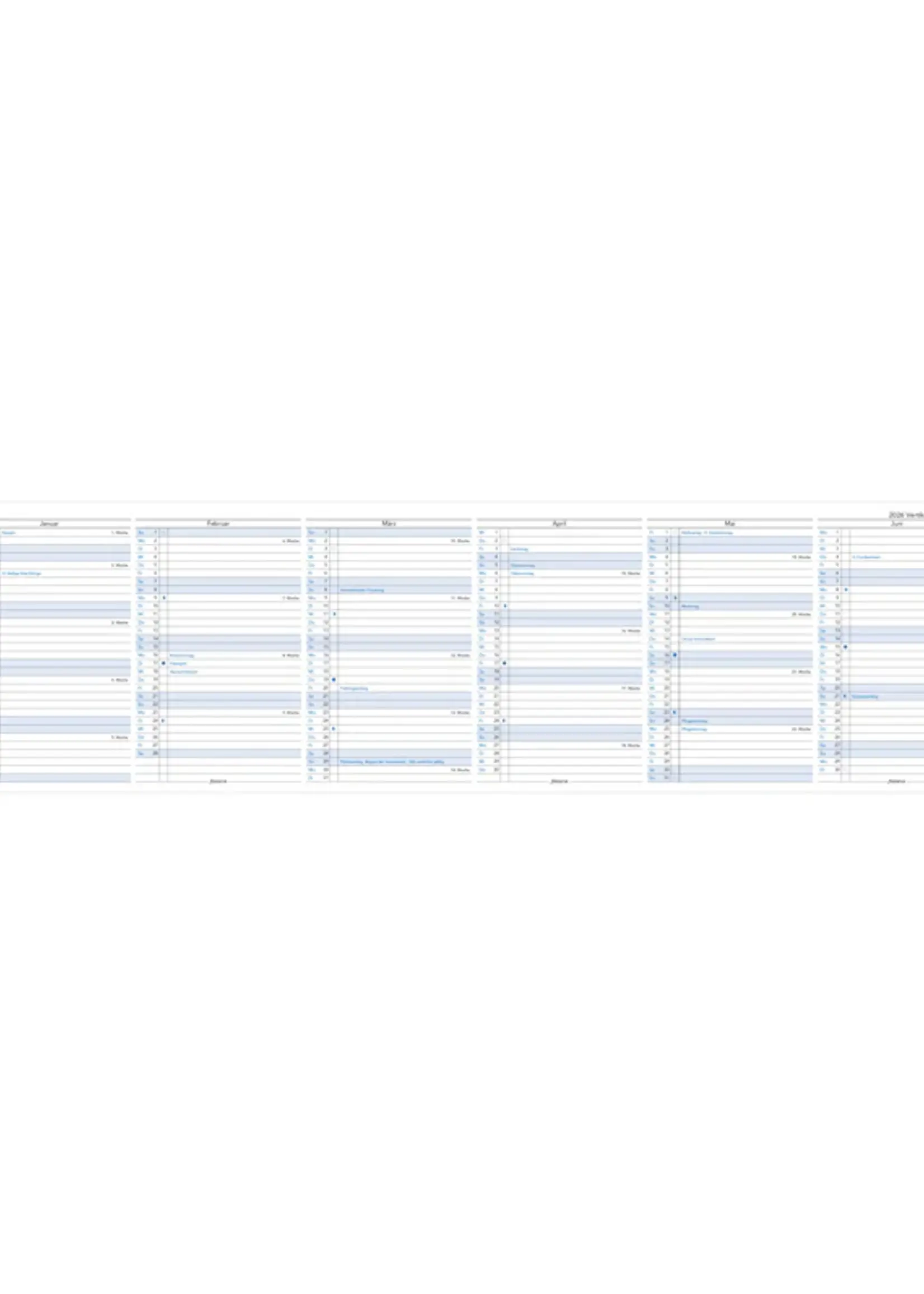 Filofax PKT Jahrespl. vert.(D)2026