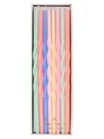 Meri Meri MIxed Twisted Long Candles