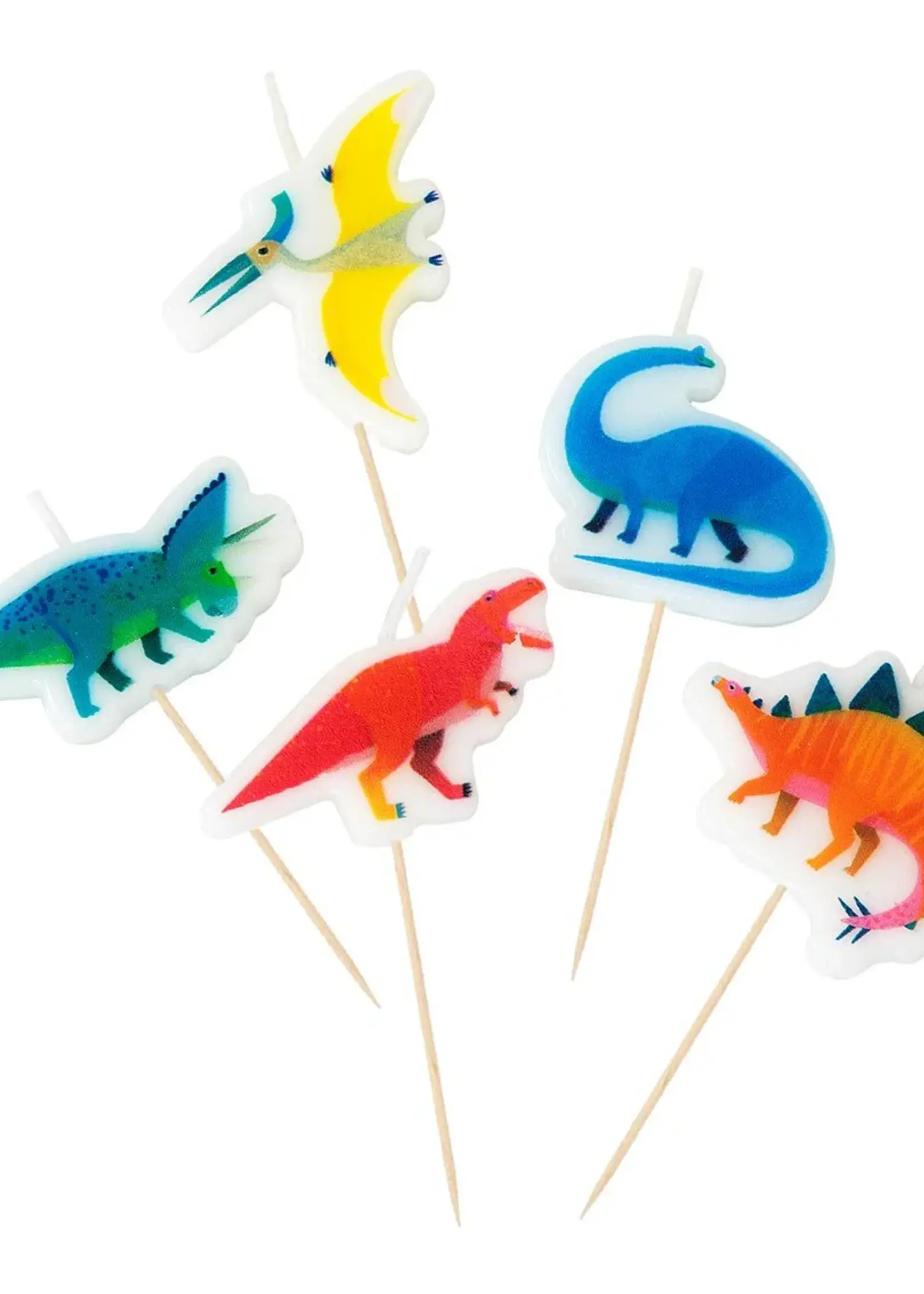 Talking Tables PARTY DINOSAUR SHAPED CANDLES