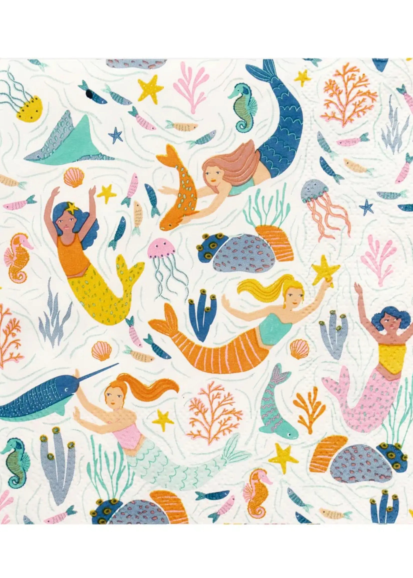 Mermaid Paper Napkins