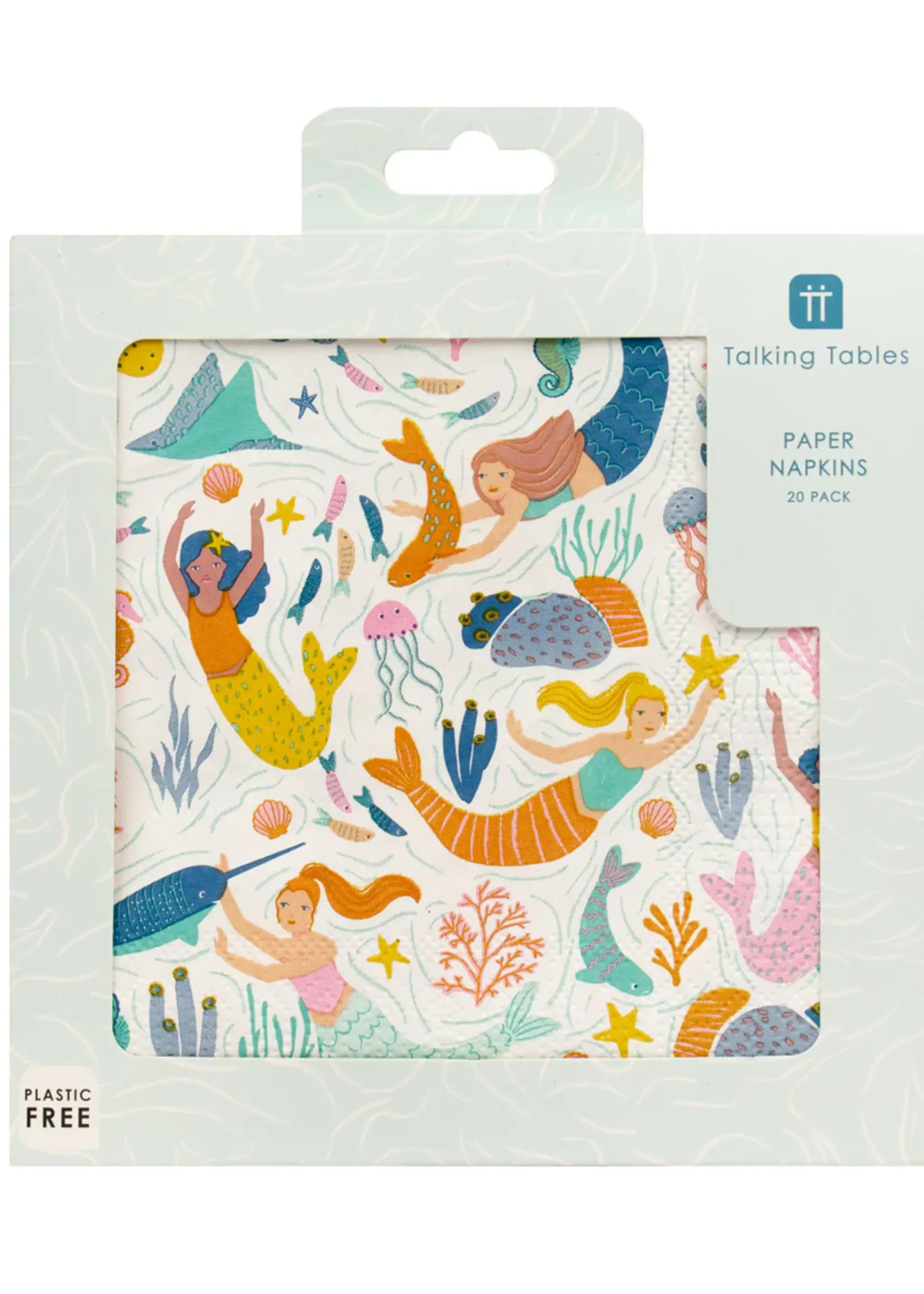 Mermaid Paper Napkins