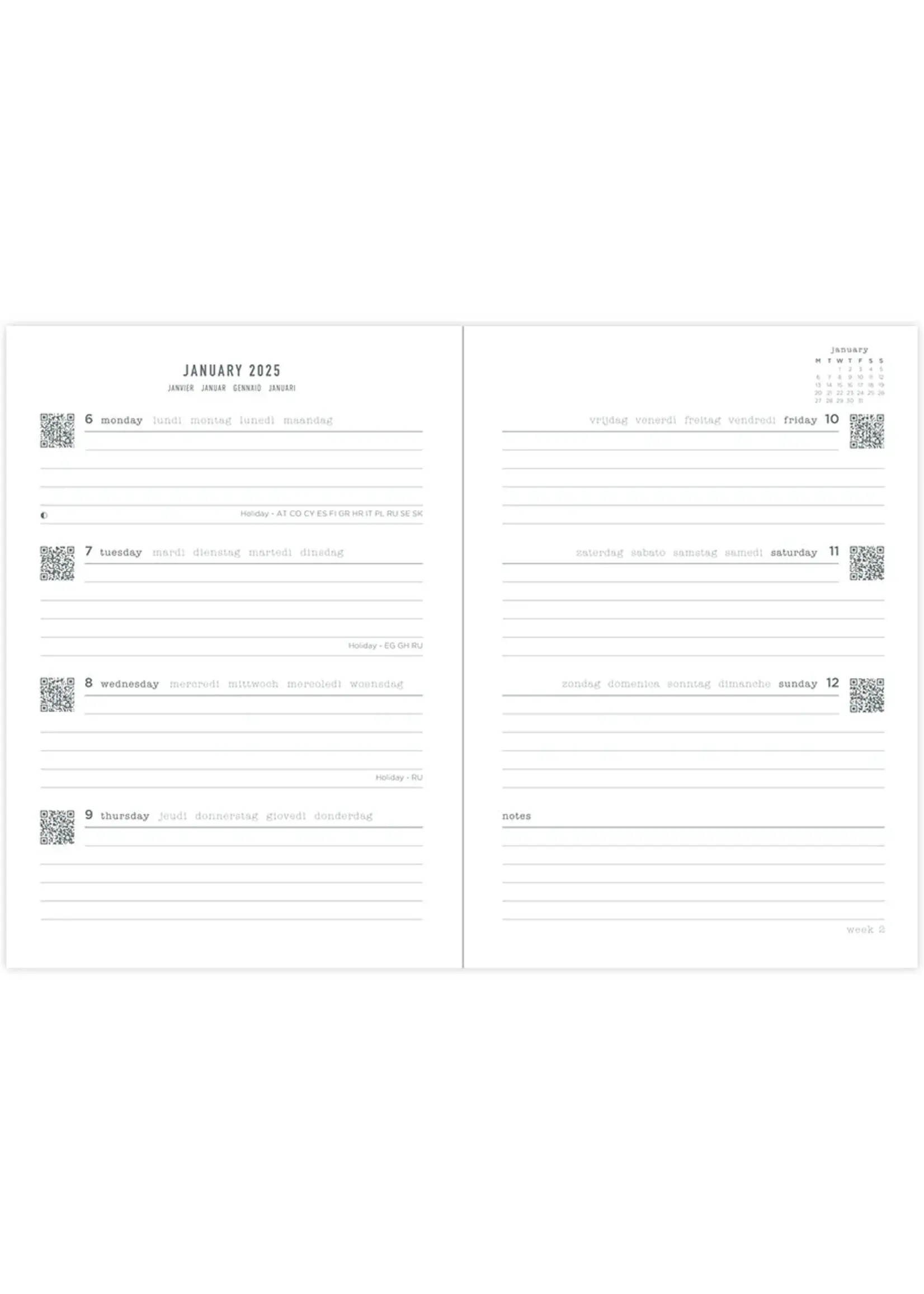 Letts by Filofax Wanderlust A6 WTV ML London 20