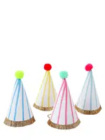 Meri Meri Stripe Pompom Mini Party Hats
