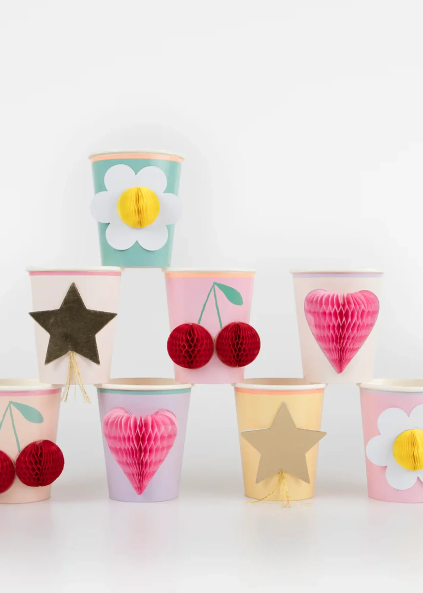 Meri Meri Happy Icons Cups (x 8)