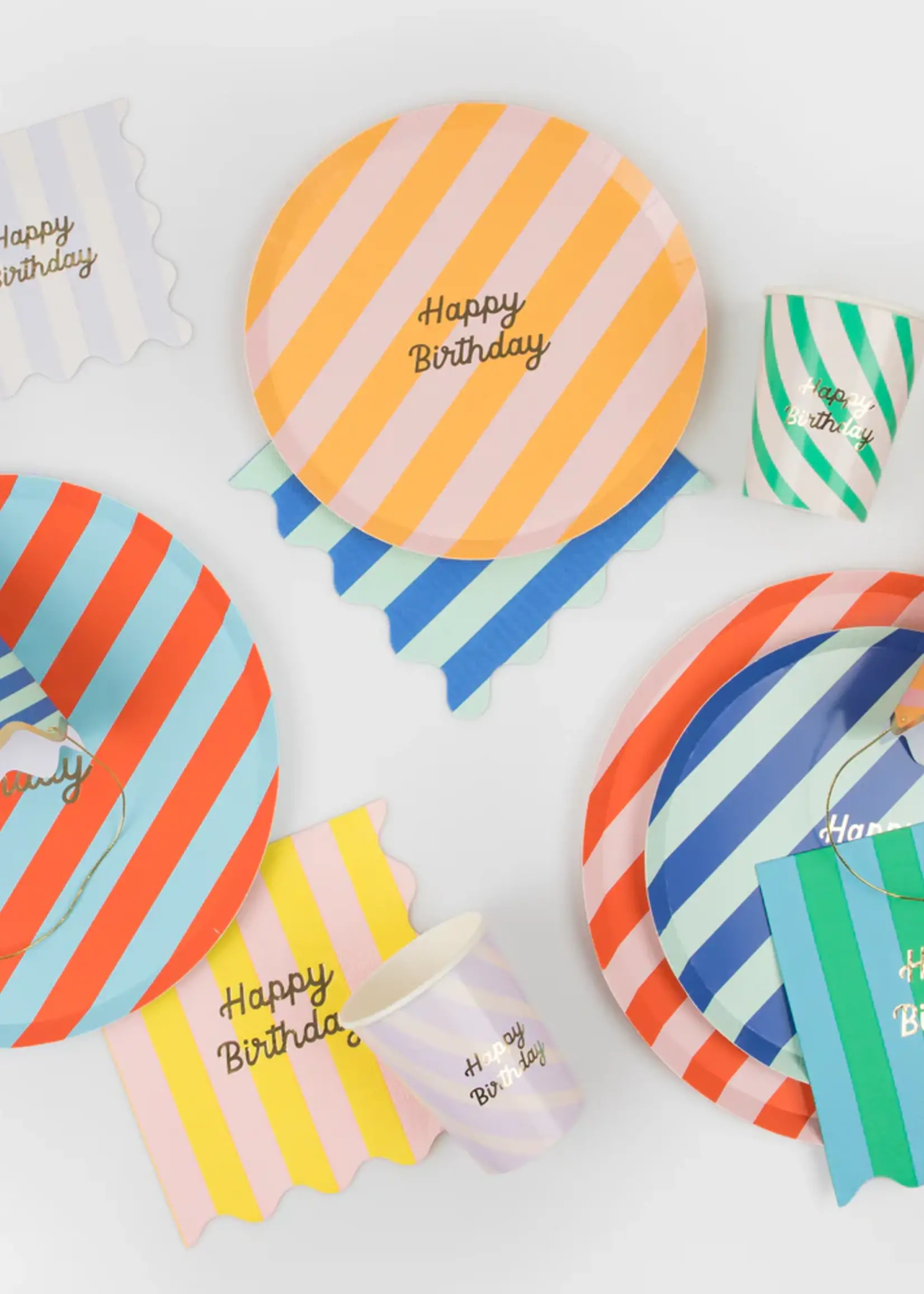 Meri Meri Stripe Party Bags (x 8)