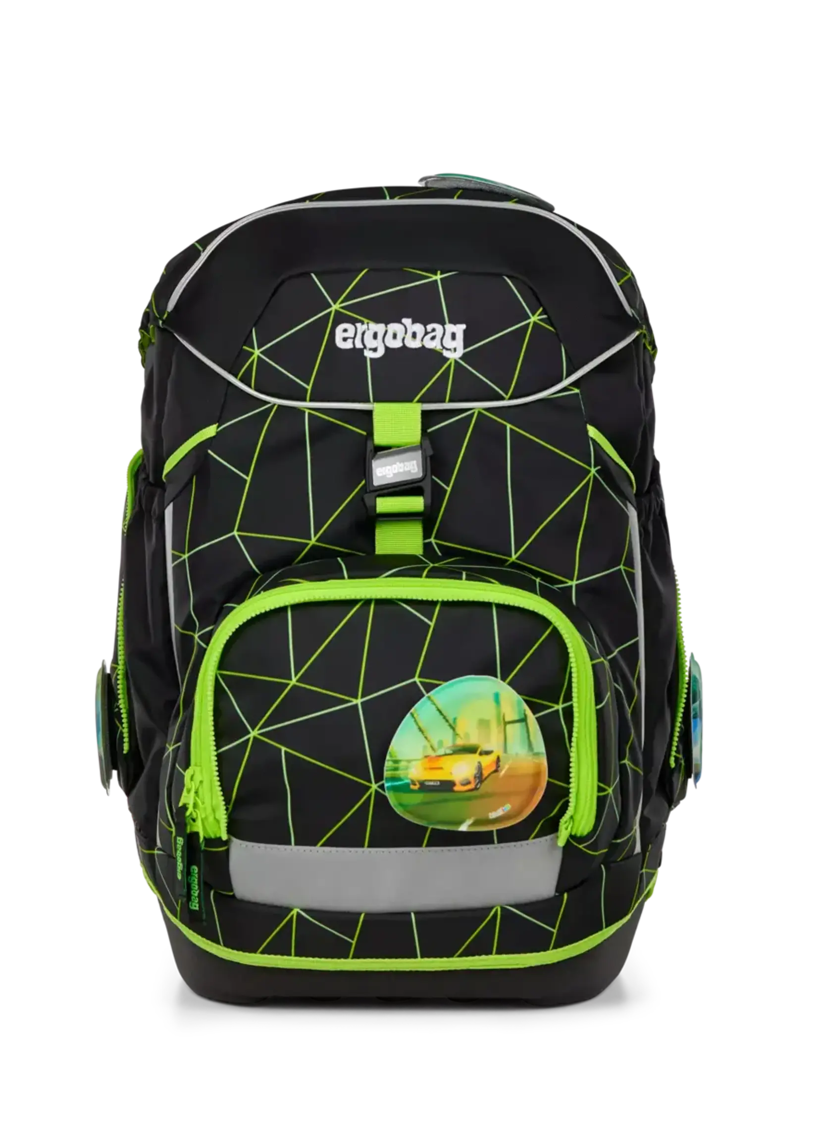 ERGOBAG Pack Schulrucksack-Set CyBär Race