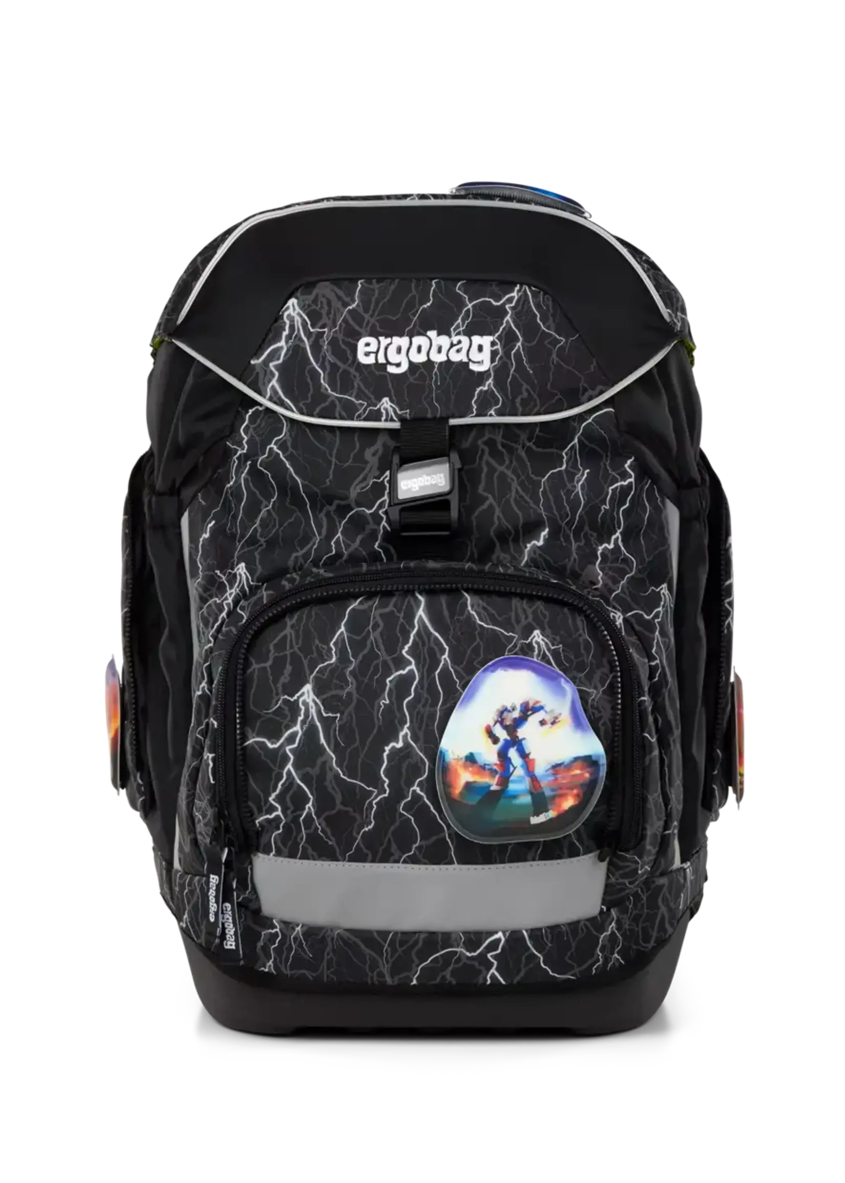 ERGOBAG Pack Schulrucksack-Set Super ReflektBär