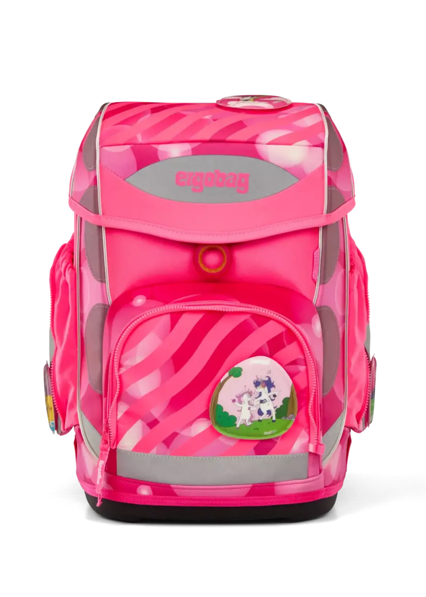 ERGOBAG Cubo Schultaschen-Set KuntBärbuntes Einhorn