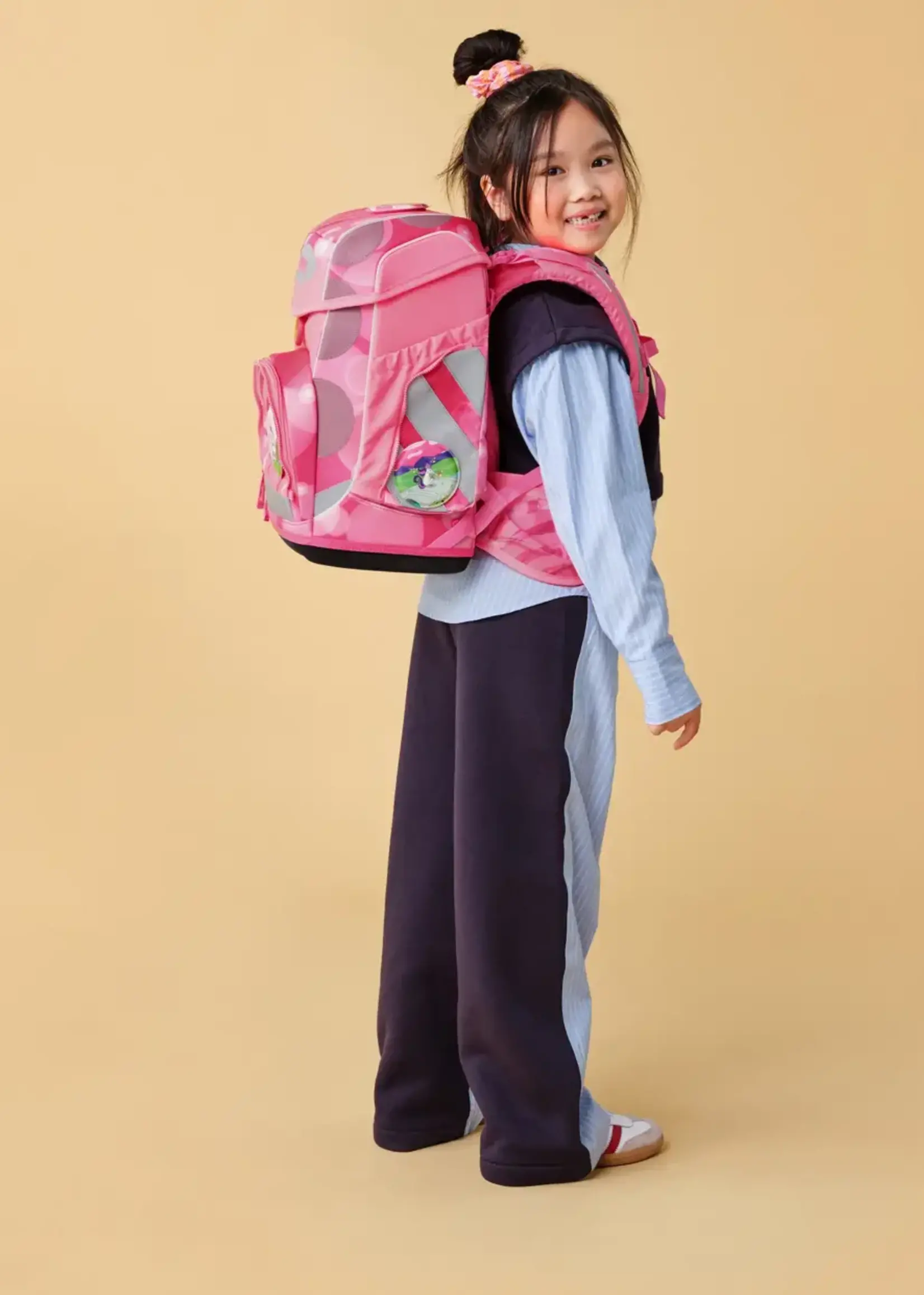 ERGOBAG Cubo Schultaschen-Set KuntBärbuntes Einhorn