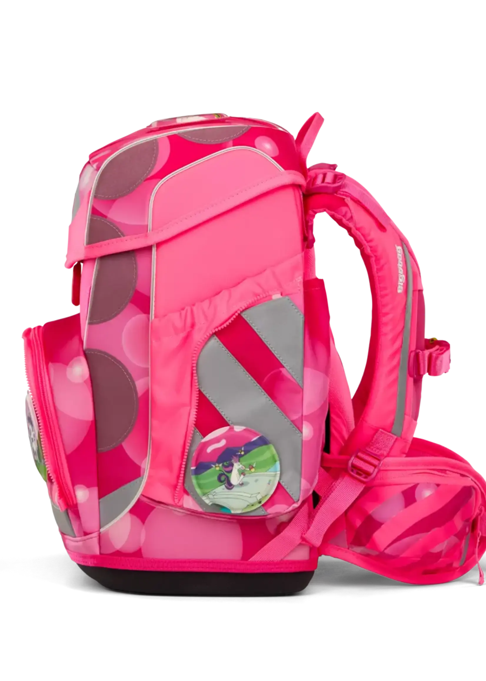ERGOBAG Cubo Schultaschen-Set KuntBärbuntes Einhorn