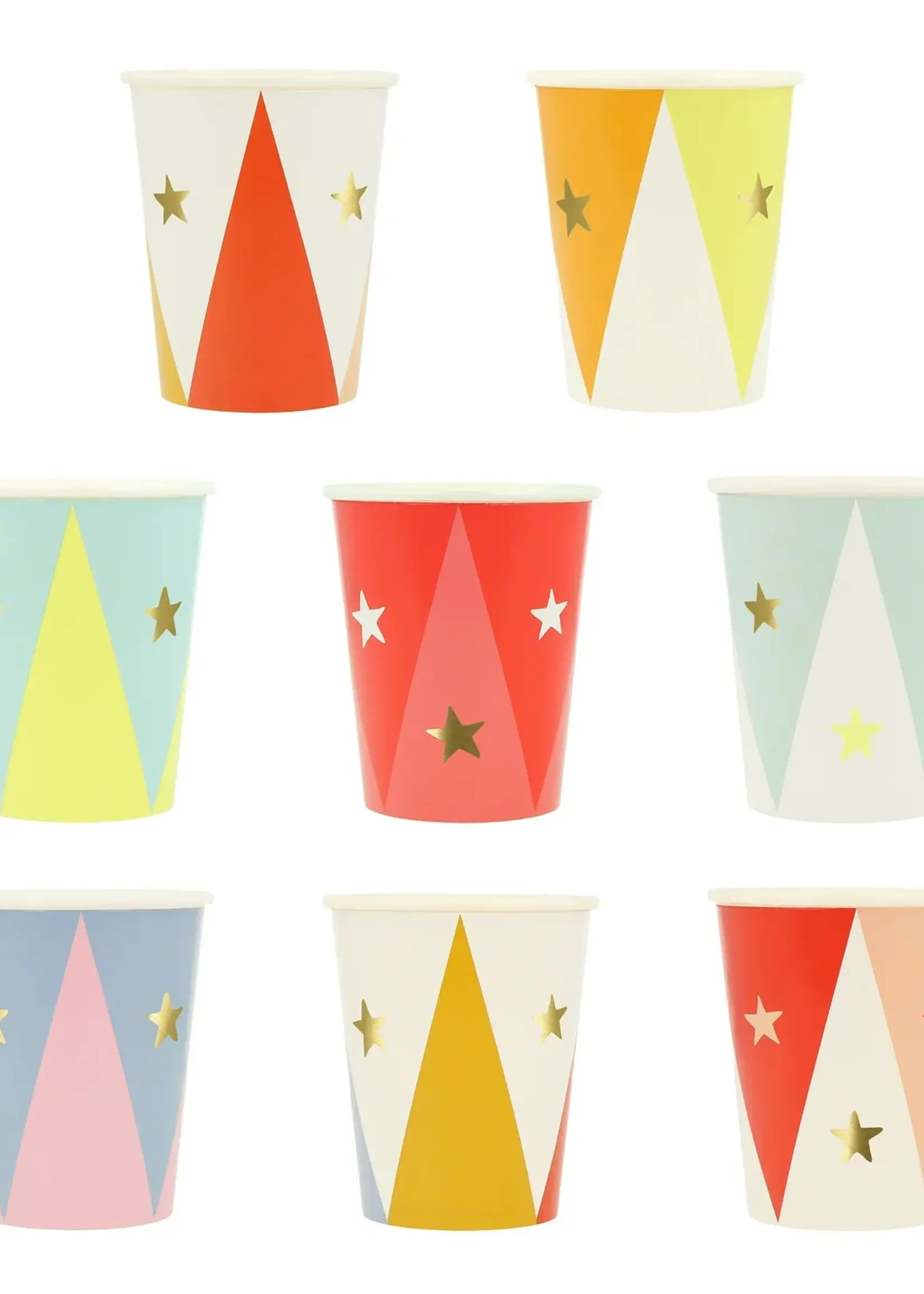 Meri Meri Circus Cups (x 8)