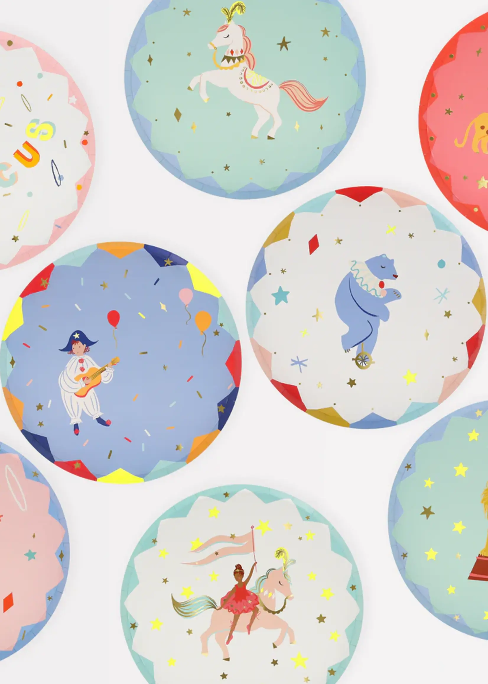 Meri Meri Circus Side Plates