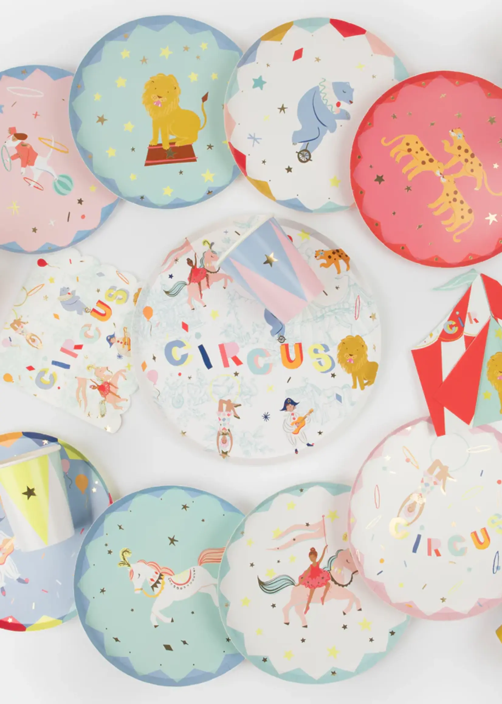 Meri Meri Circus Side Plates