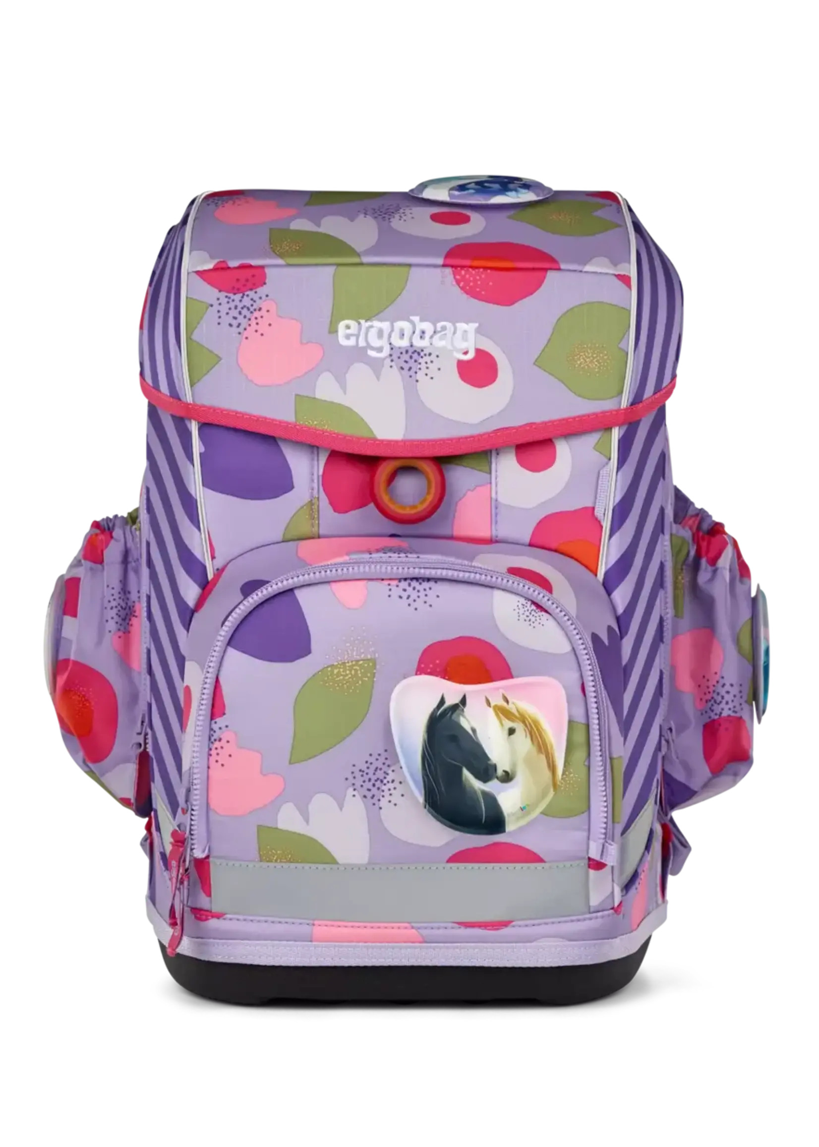 ERGOBAG cubo light Schultaschen-Set BlütenzauBär