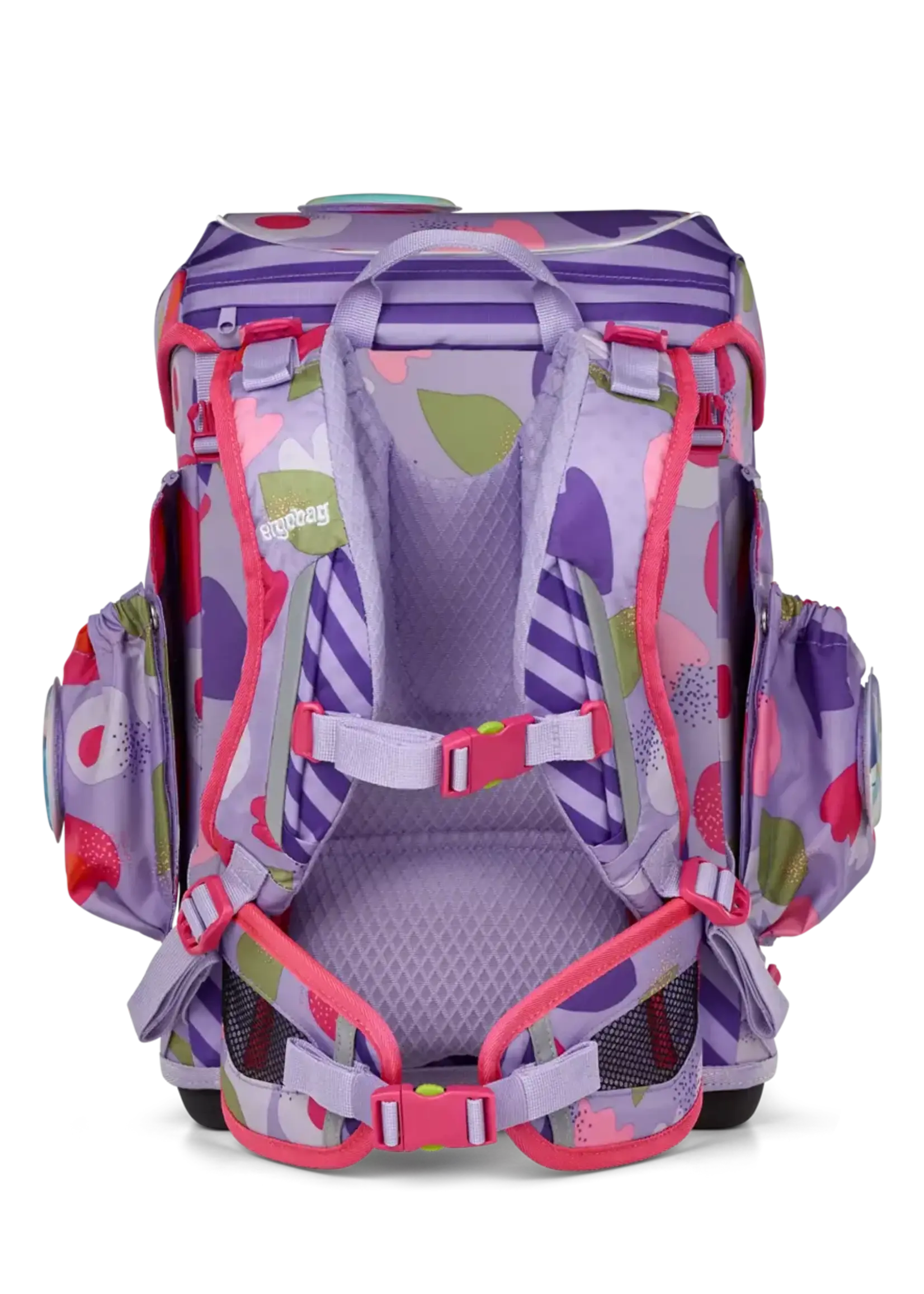 ERGOBAG cubo light Schultaschen-Set BlütenzauBär