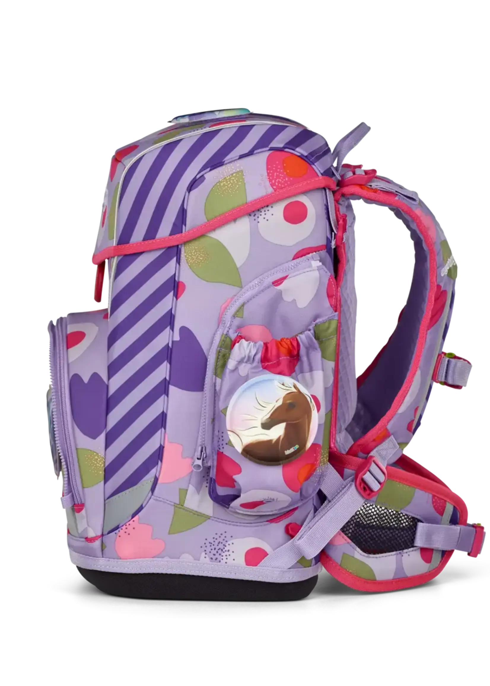 ERGOBAG cubo light Schultaschen-Set BlütenzauBär