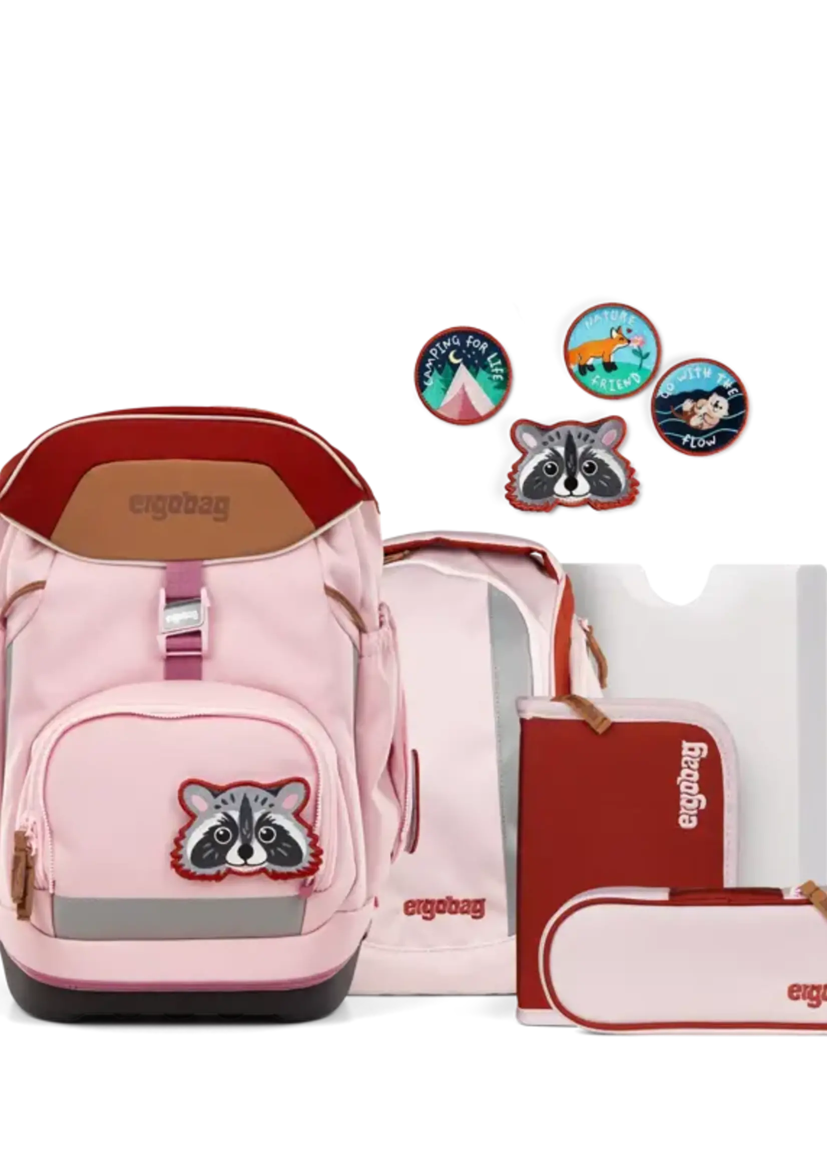 ERGOBAG PACK Schulrucksack-Set PfadfindBär