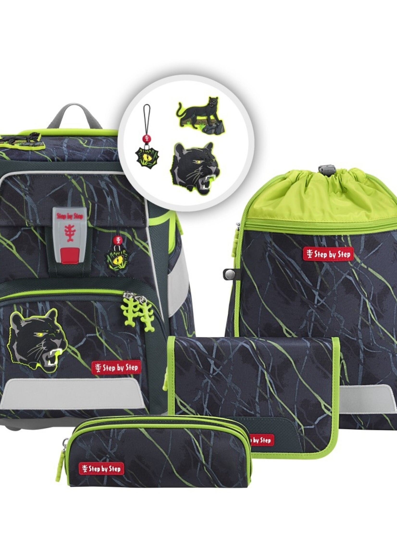 Step by Step SPACE Schulranzen-Set Danger Cat Chiko