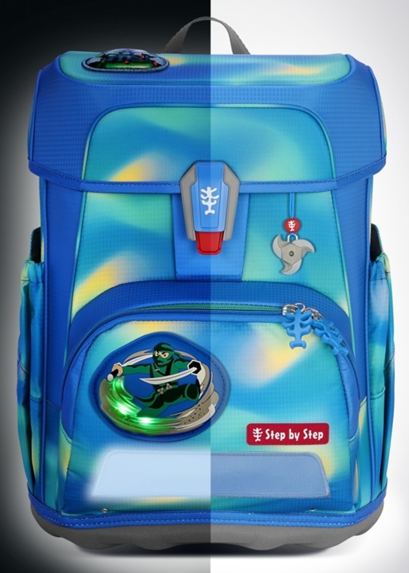 Step by Step CLOUD FLASH Schultaschn-Set Ninja Zazu, 5-teilig